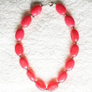 Pink Beaded Necklace